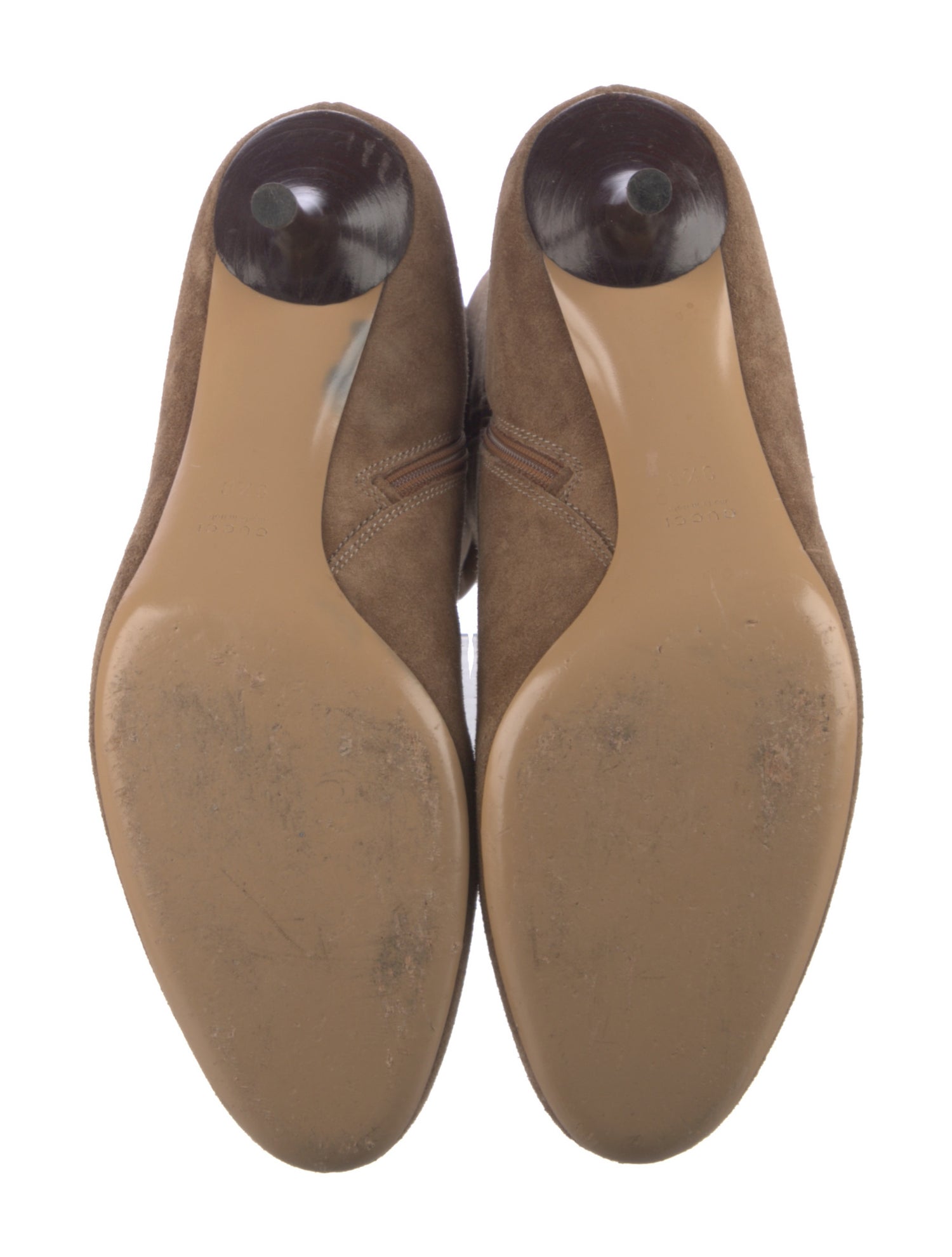 Gucci Interlocking G Logo Suede Boots